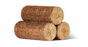 Brikety dřevěné válcové MIX PREMIUM, 1000 kg